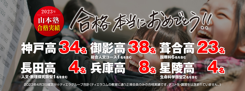 “合格実績”